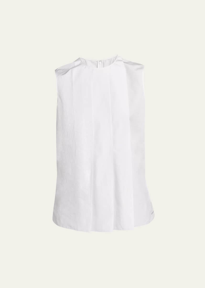 Marni Pleated Sleeveless Top