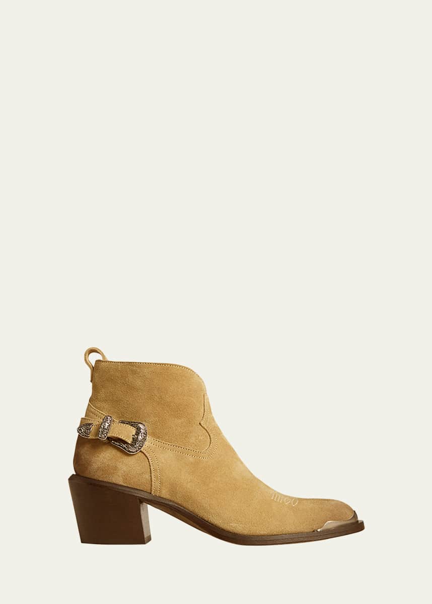 Golden Goose Patty Suede Ankle Boots