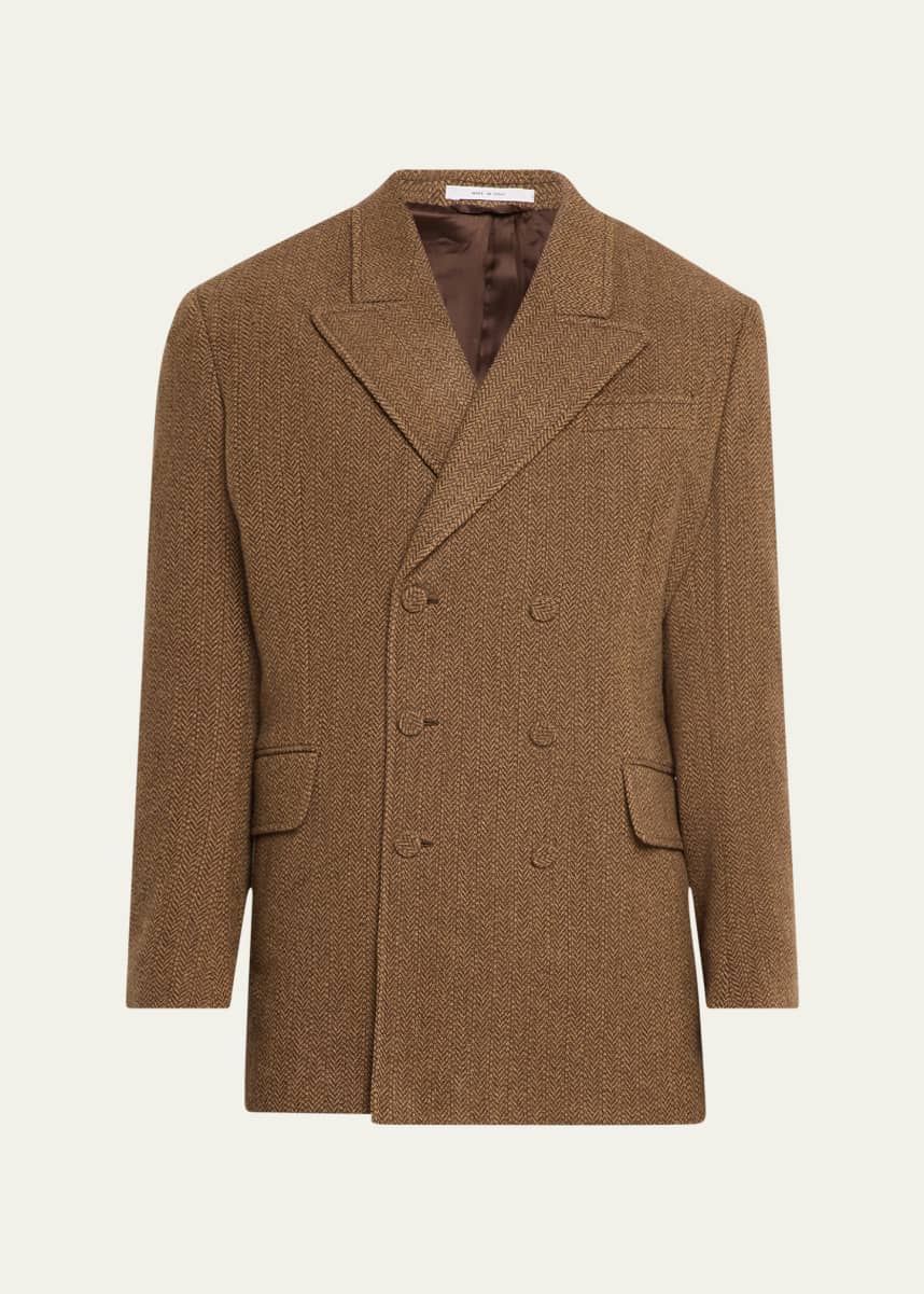 Gabriela Hearst Men's Nico Wool-Cashmere Blazer