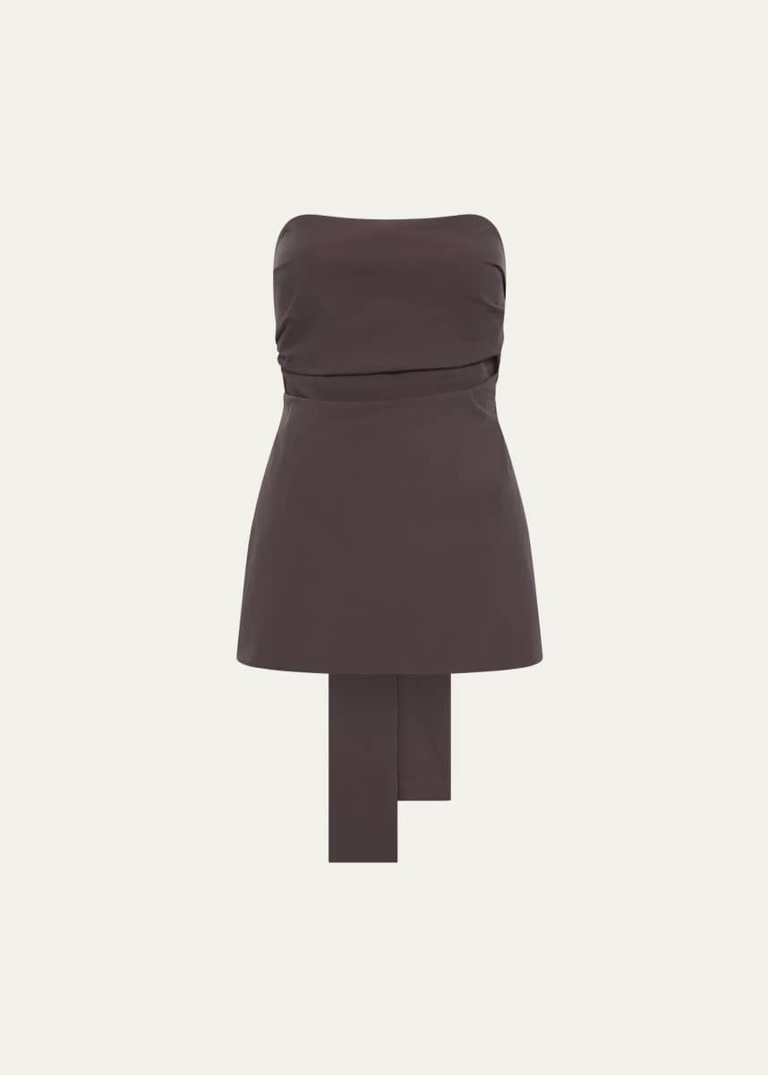St. Agni Strapless Tie-Back Top