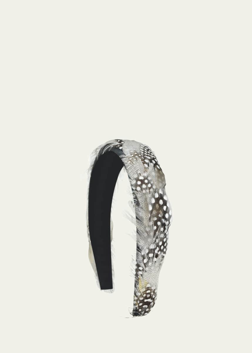Gigi Burris Peyton Headband W/ Feathers