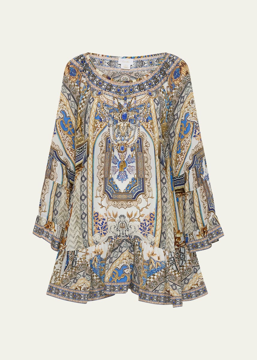 Camilla a line frill dress sale online