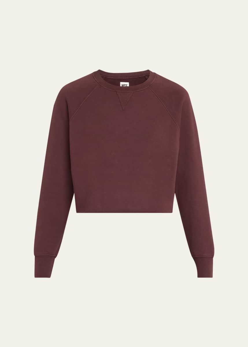 NSF Clothing Marco Cropped Crewneck Sweatshirt