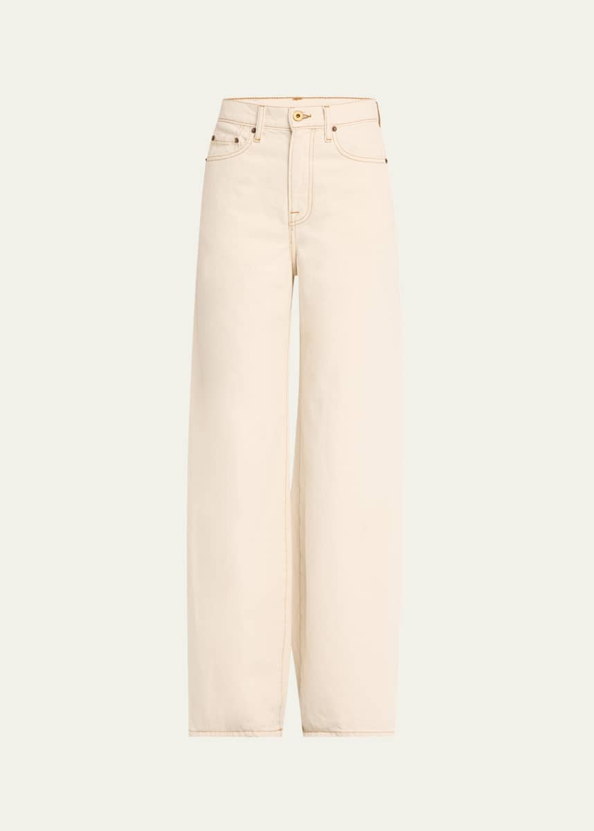 NSF Clothing Delta Wide-Leg Jeans