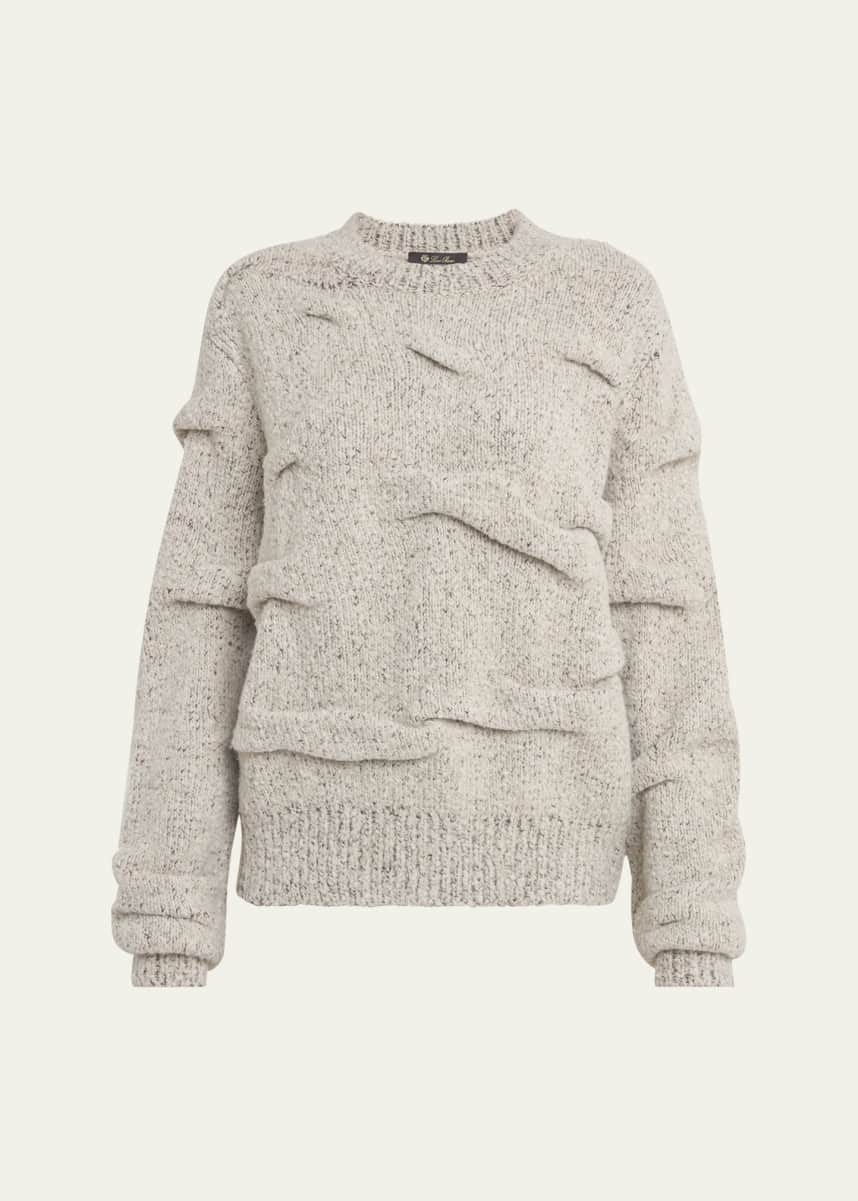 Loro Piana Alpe Faller Crewneck Sweater Pecora Nera Gg 3