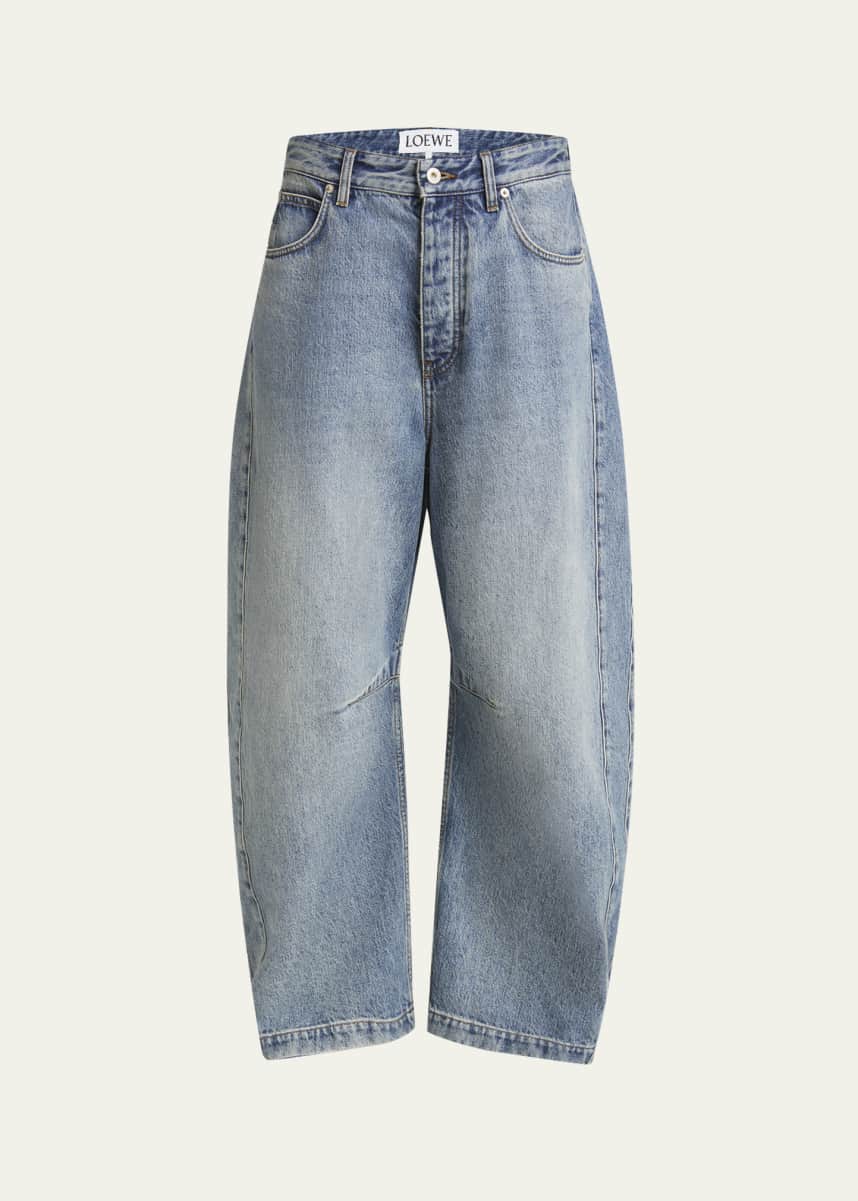 Loewe Anagram Barrel Leg Jeans