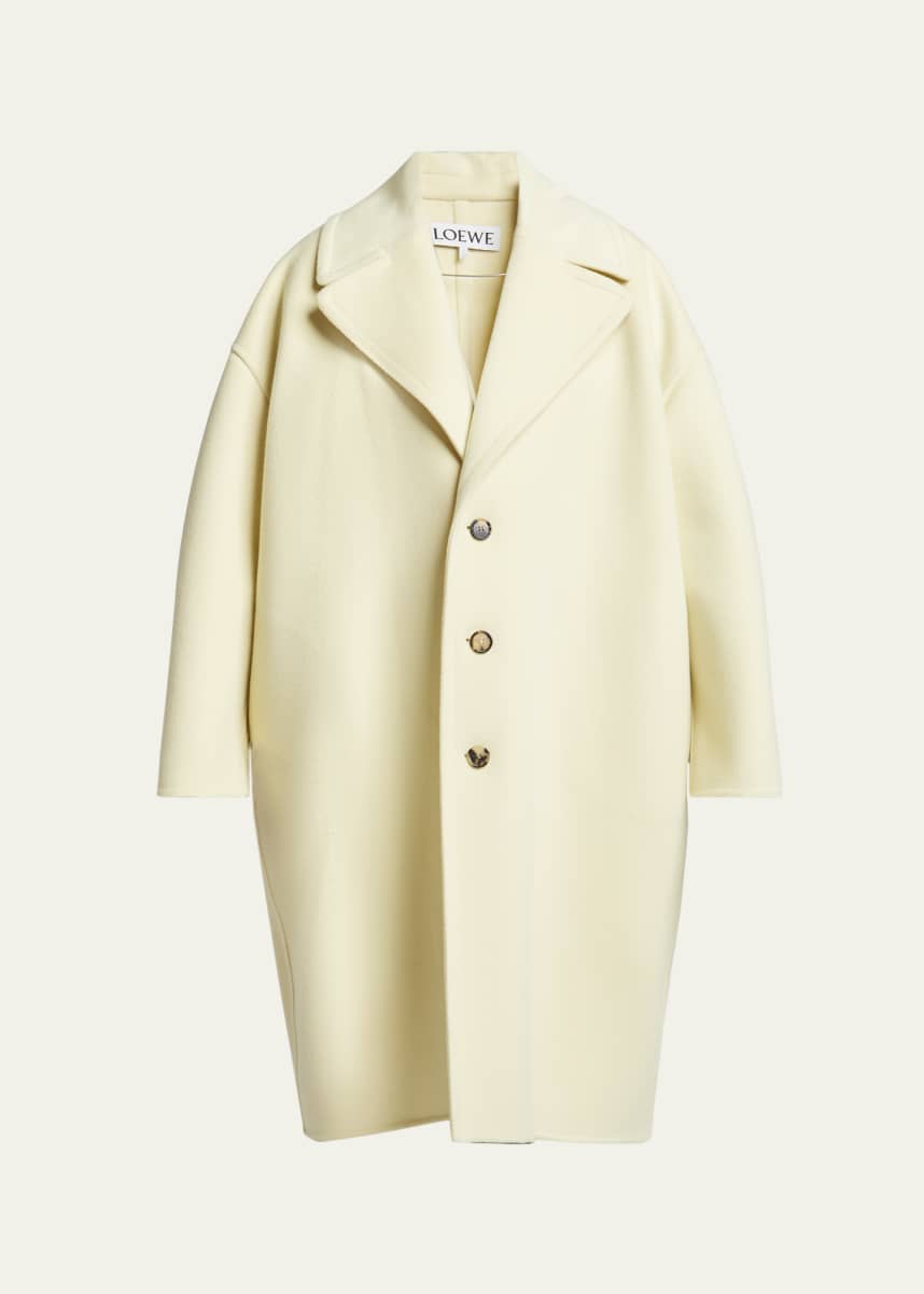 Loewe Rounded Wool Coat