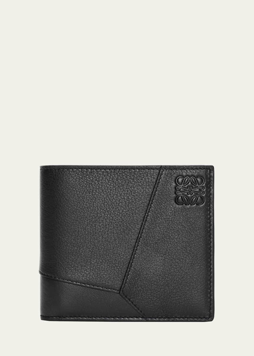 Loewe Men's Puzzle Edge Leather Bifold Wallet - Bergdorf Goodman