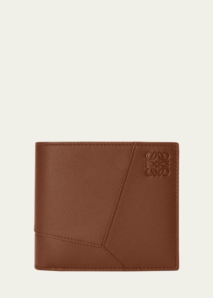Loewe Men's Puzzle Edge Leather Bifold Wallet