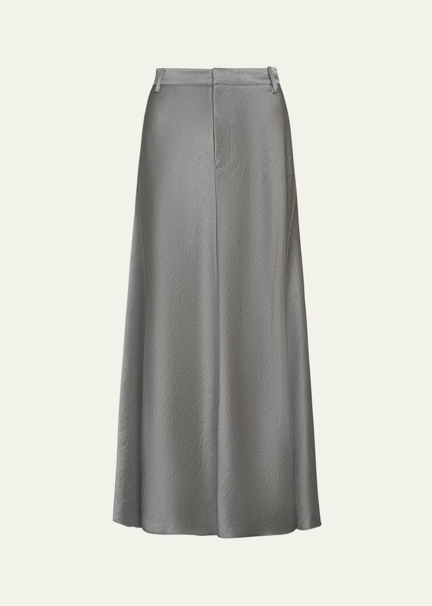 Vince Satin A-Line Trouser Skirt
