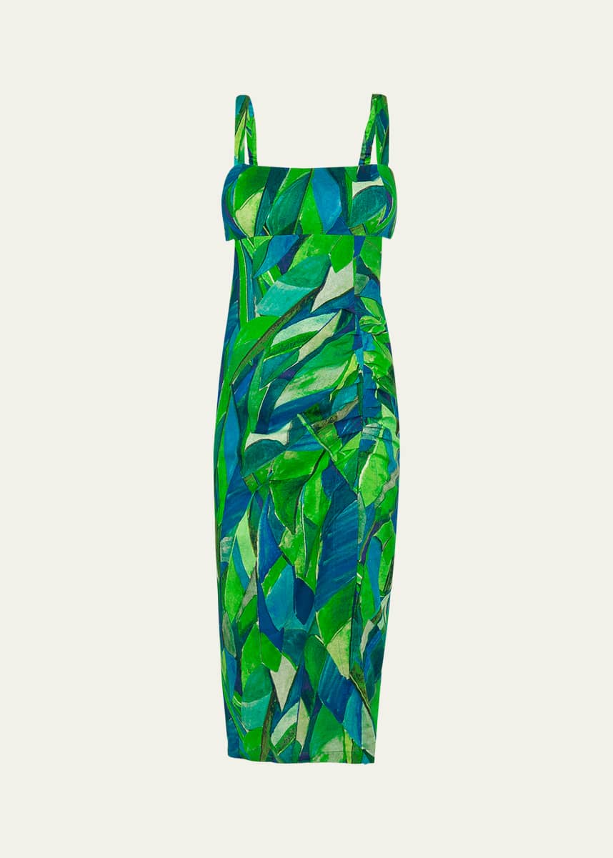 Vix Tropics Mira Midi Dress