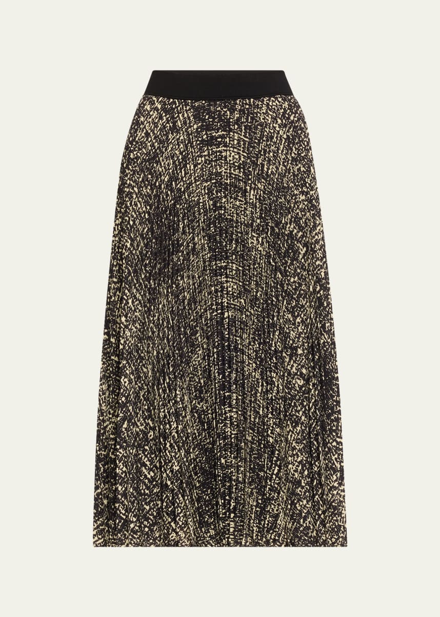 Proenza Schouler Pleated Chiffon Midi Skirt