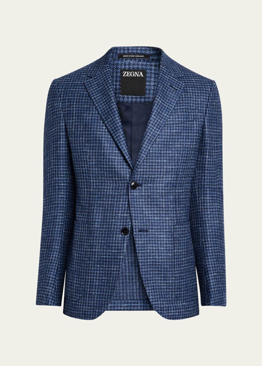 ZEGNA Men's Houndstooth Sport Coat