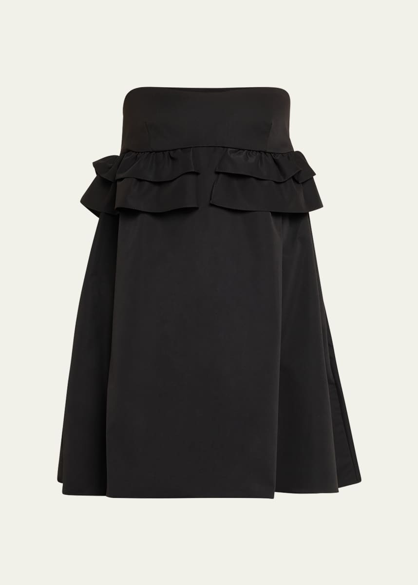 Kika Vargas Nicole Strapless Mini Dress