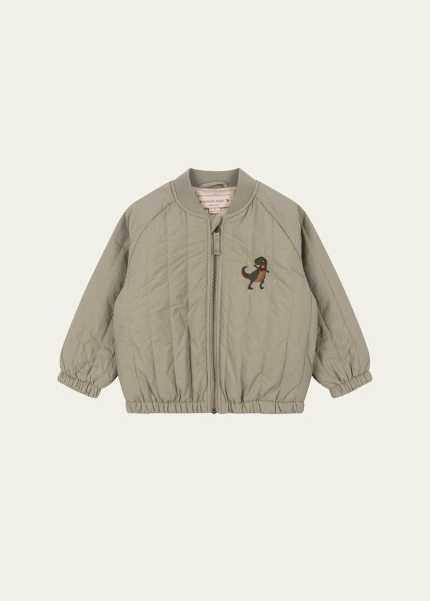 Konges Slojd Kid's Dino Bomber Jacket, Size 9M-10