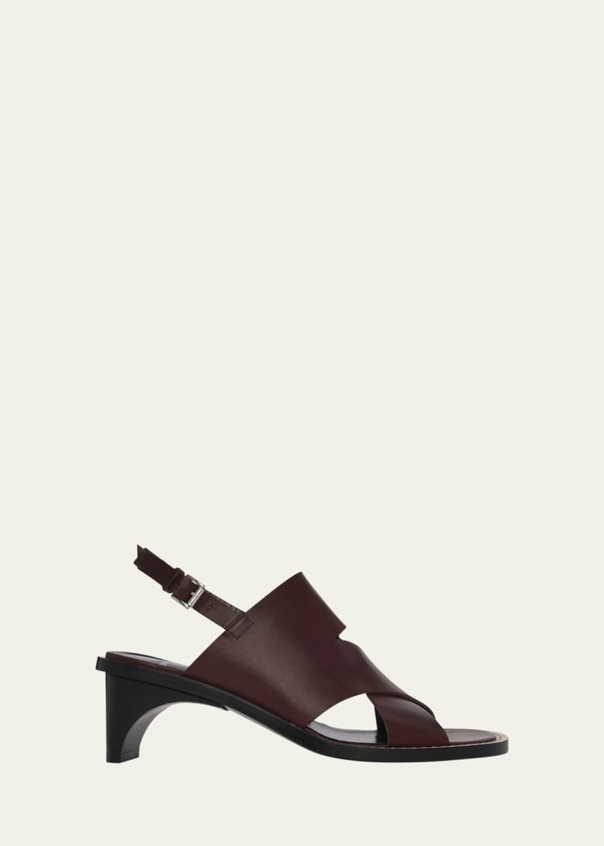 Pierre Hardy Vedra Leather Crisscross Slingback Sandals