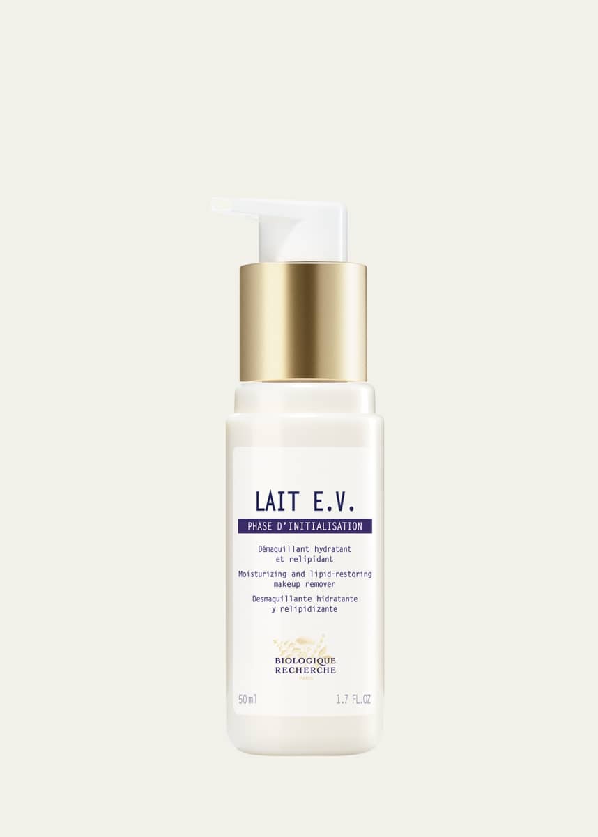 Biologique Recherche Lait E.V. Moisturizing and Lipid-Restoring Makeup Remover, 1.7 oz.