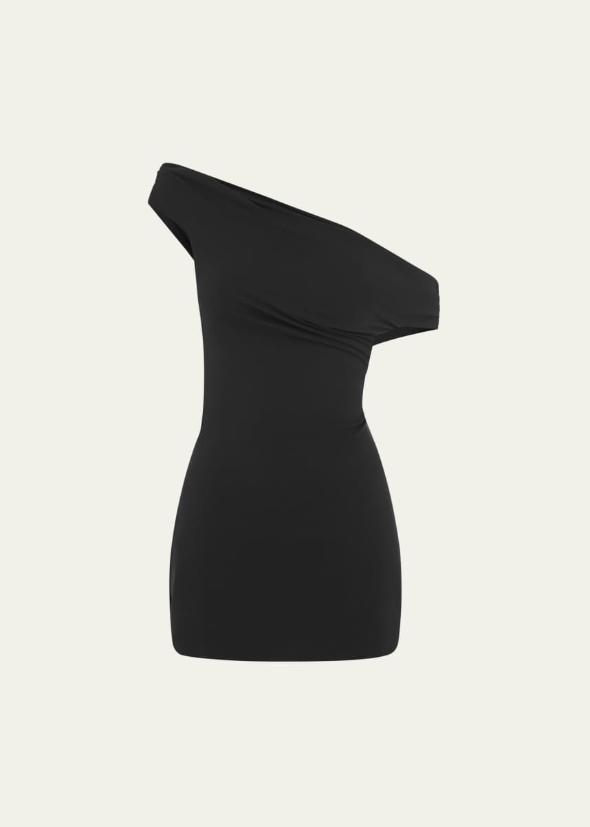 bond-eye swim Nixi One-Shoulder Mini Dress