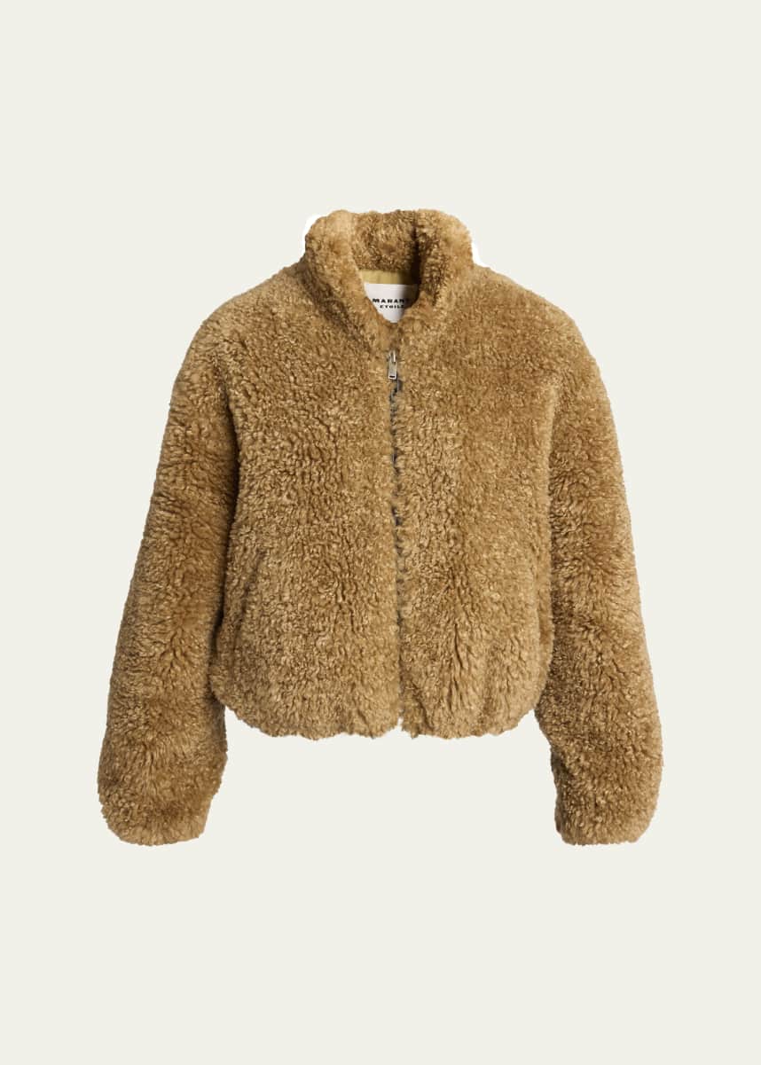 Etoile Isabel Marant Anasta Faux Fur Jacket