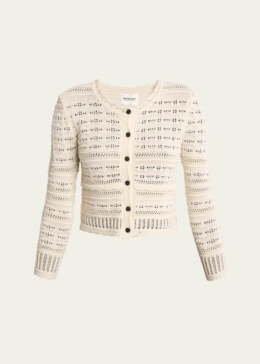 Etoile Isabel Marant Ajaline Openwork Cardigan