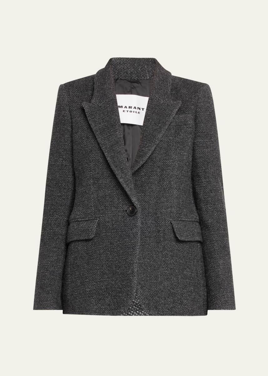 Etoile Isabel Marant Kerstin Single-Breasted Blazer