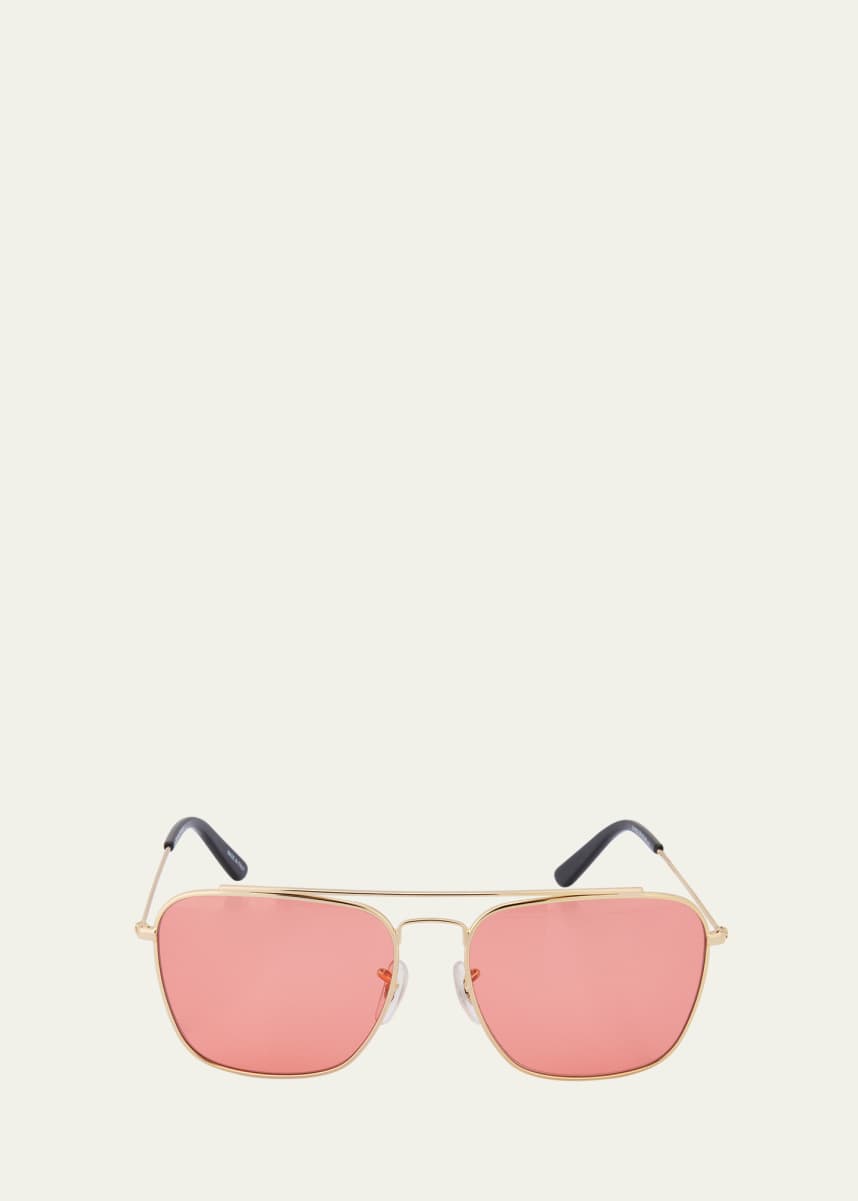 Selima Optique Lorenza Square Metal Sunglasses