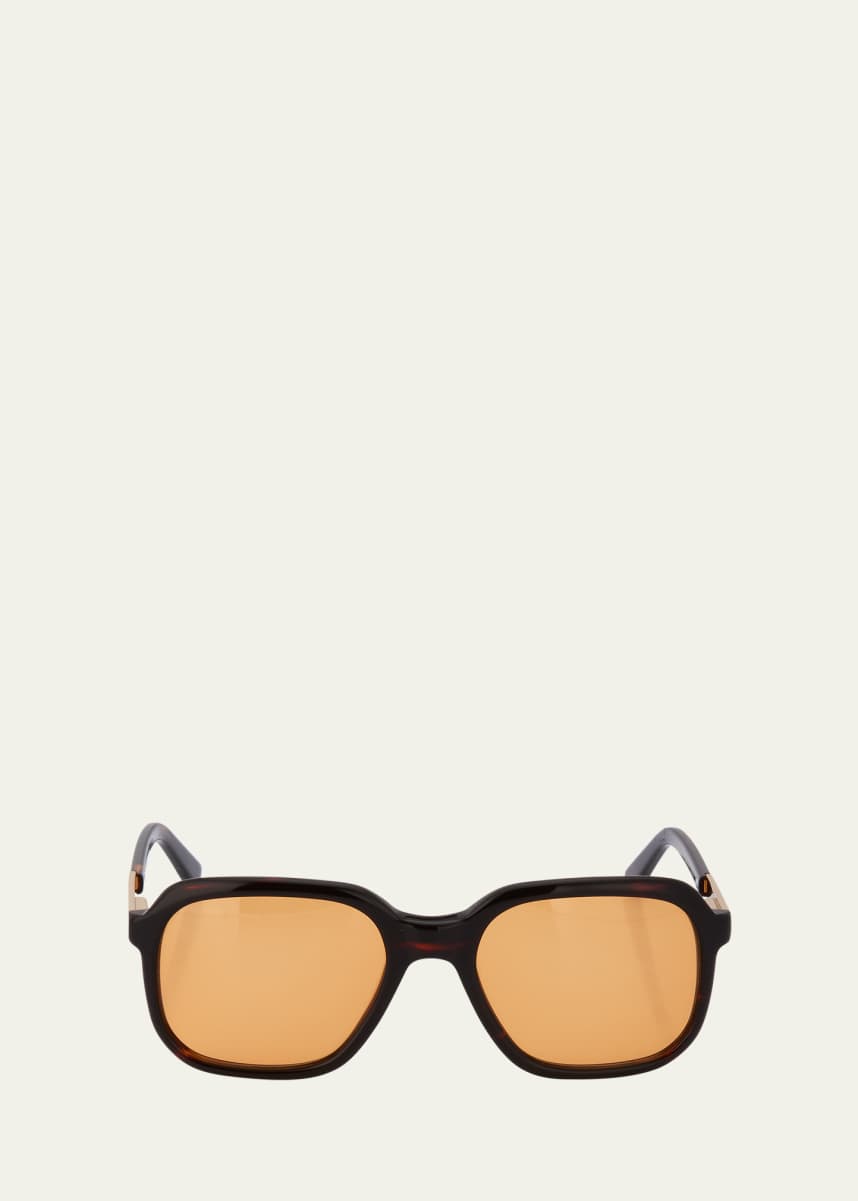 Selima Optique Maestro Sun Square Acetate & Metal Sunglasses