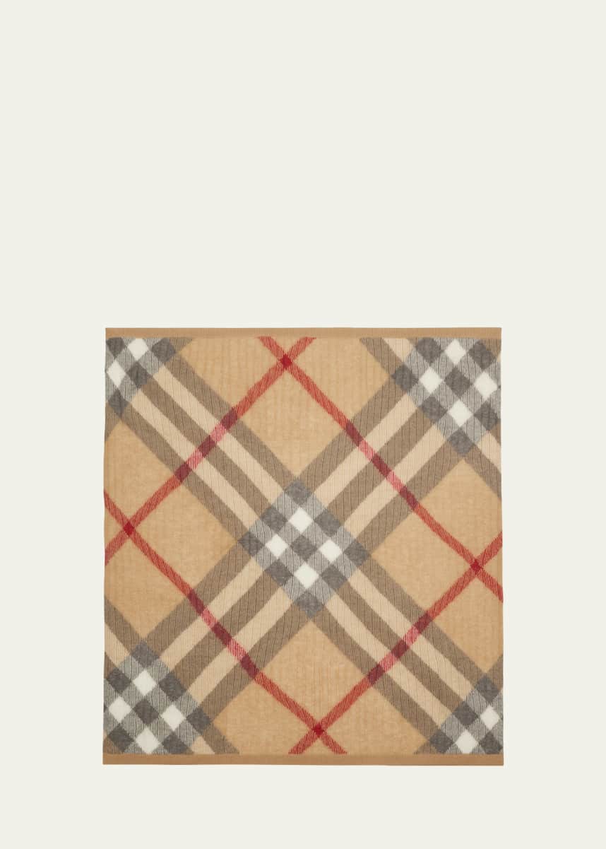 Burberry Check-Print Baby Blanket