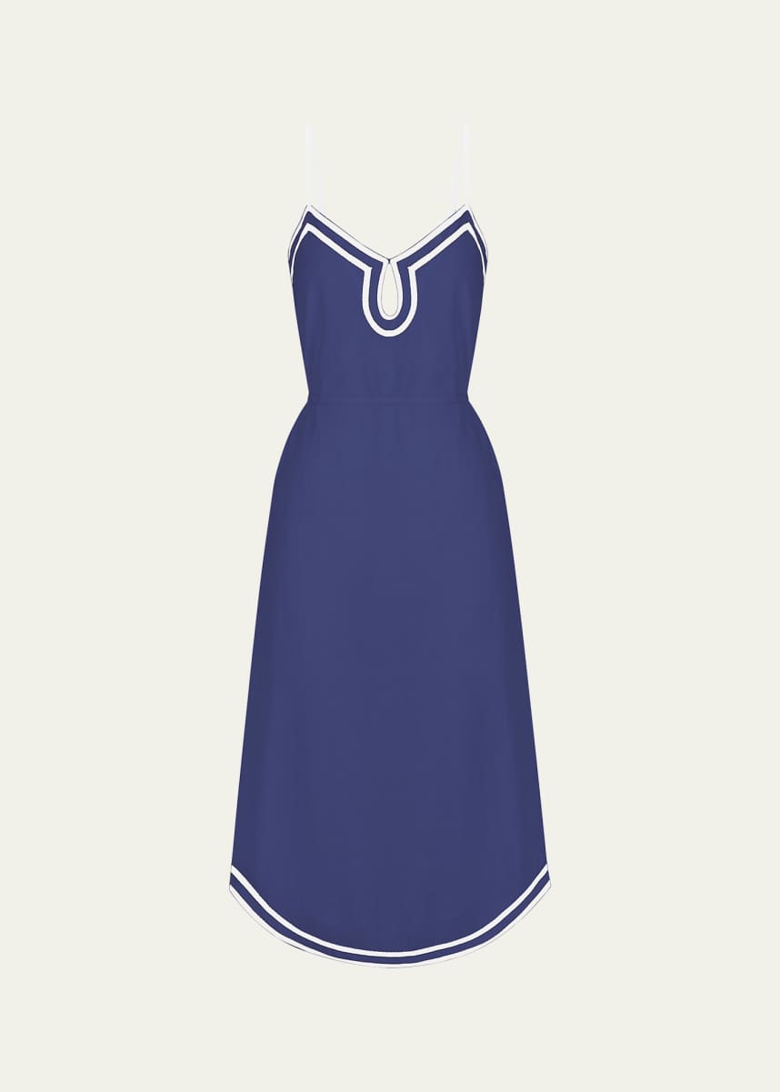 Hannah Artwear Azzura Cotton Voile Midi Dress