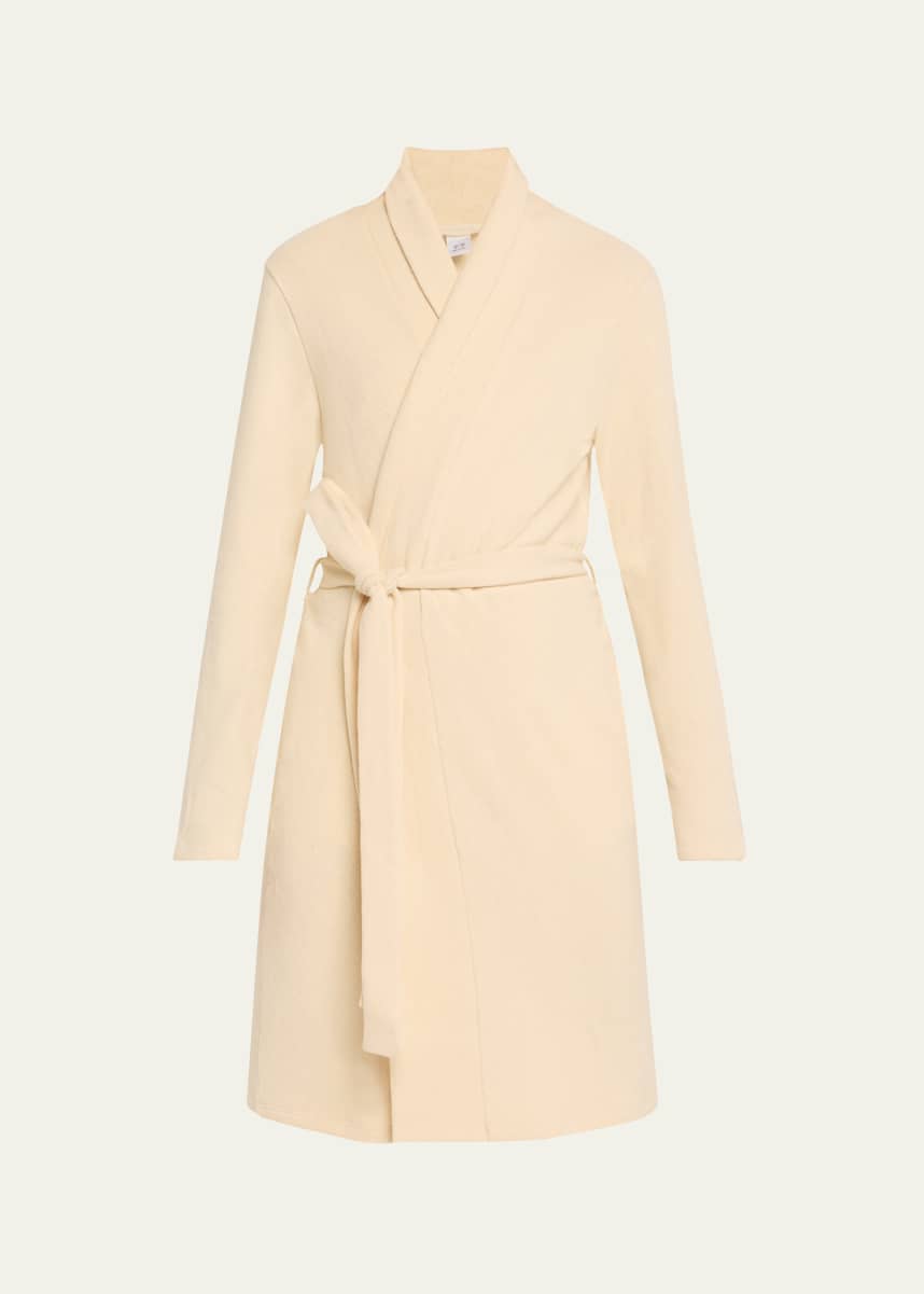 Hanro Shawl-Collar Jersey Robe