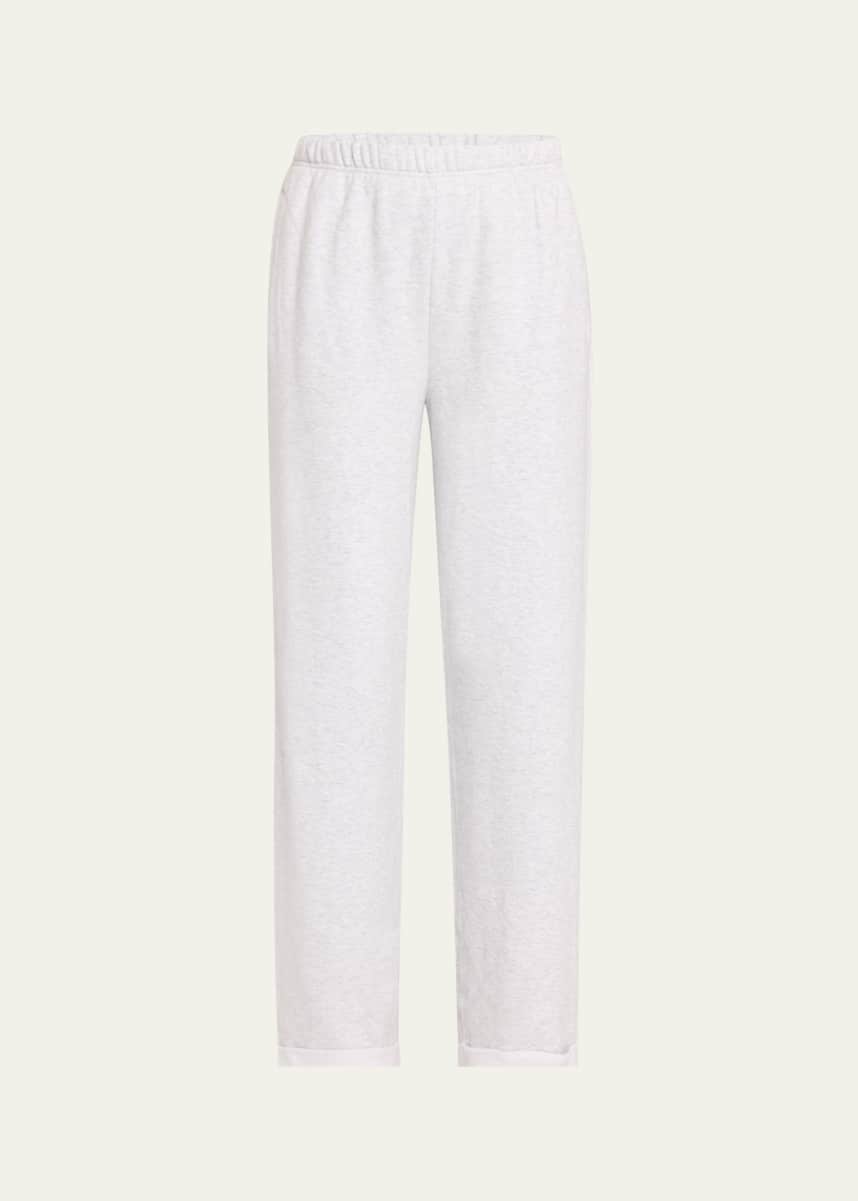 SKIMS Cotton Fleece Classic Straight-Leg Pants