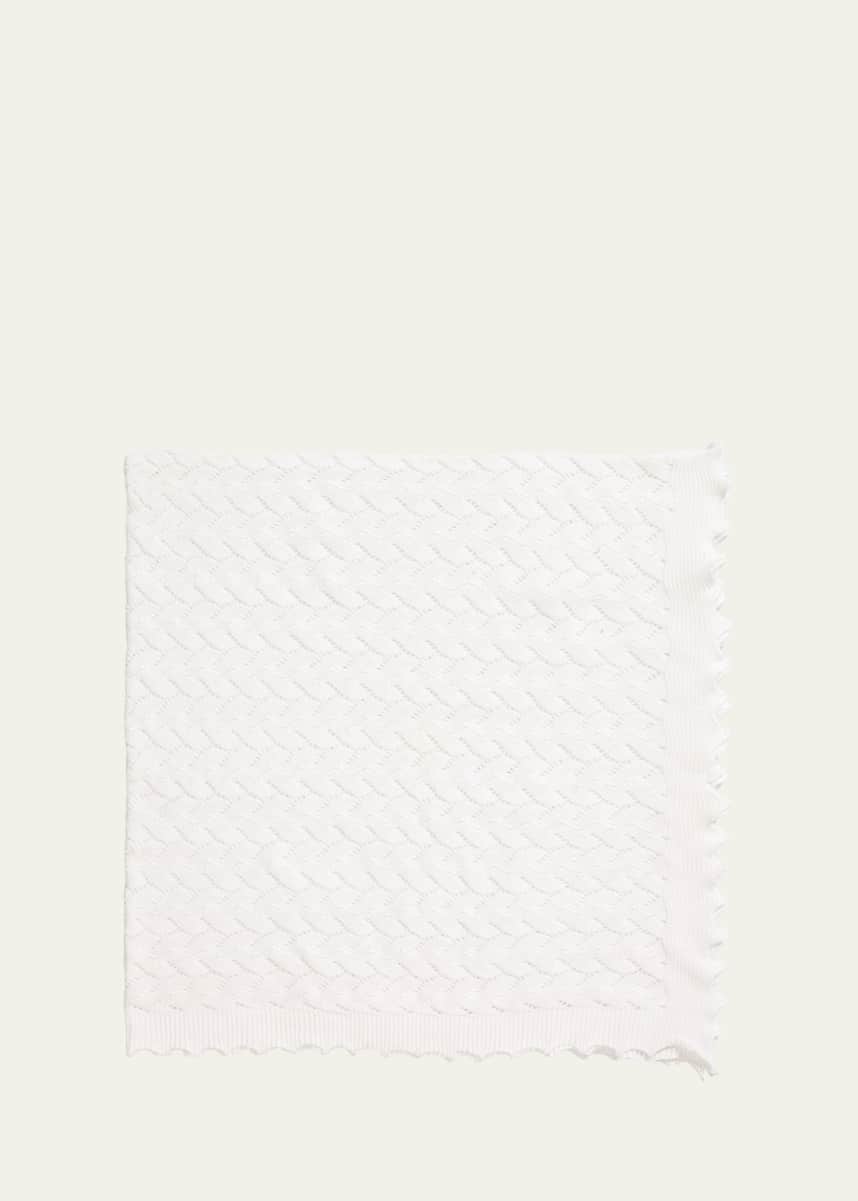 G.H.Hurt & Son Kid's Lacy Cotton Blanket