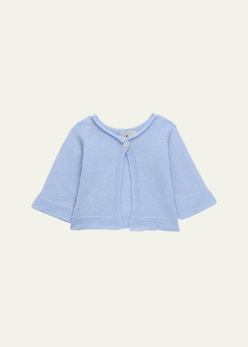 G.H.Hurt & Son Kid's Cashmere Baby Cardigan, Size Newborn