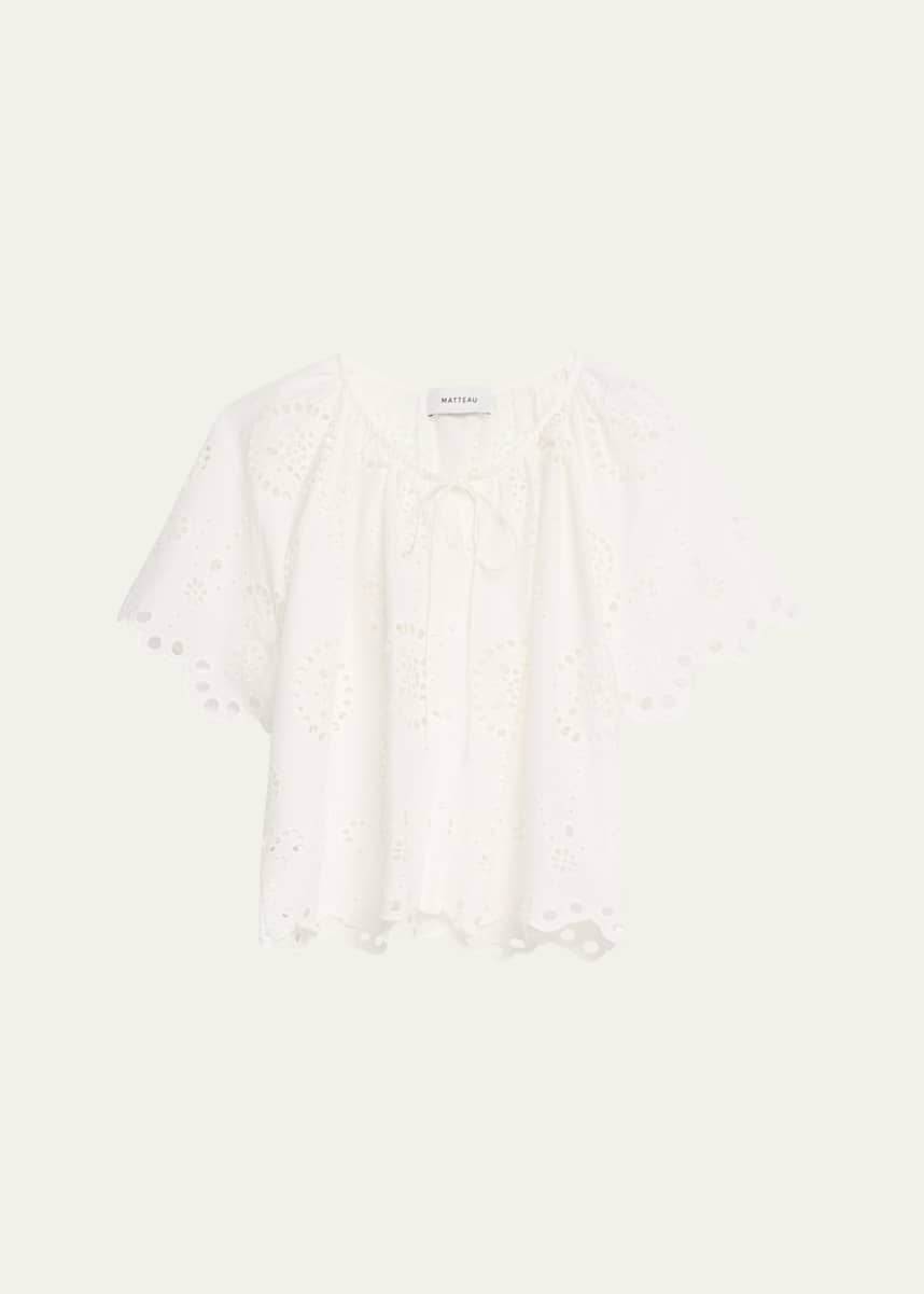 Matteau Broderie Blouse