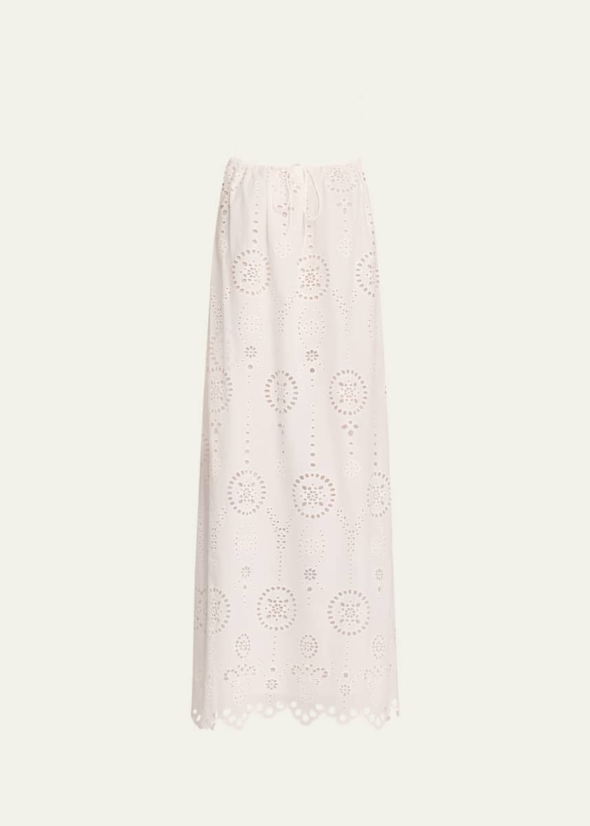 Matteau Broderie Cami Midi Dress