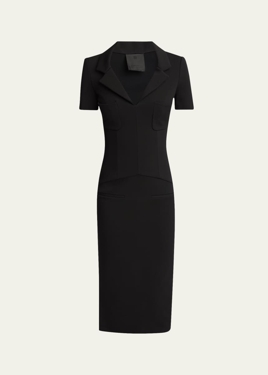 Givenchy Polo Midi Sheath Dress