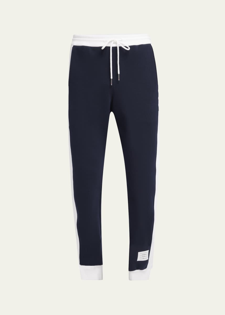 Thom Browne Men's 4-Bar Colorblock Sweatpants