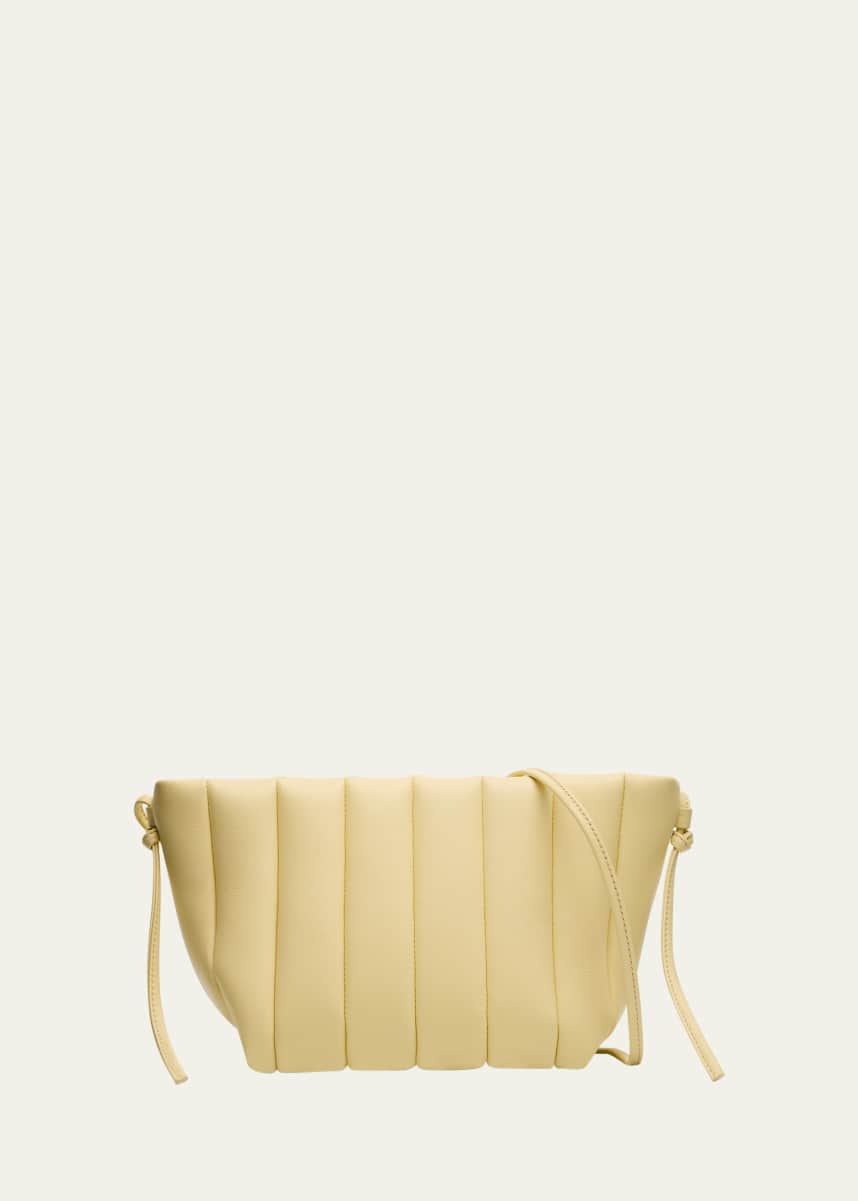 Maeden Boulevard Padded Leather Crossbody Bag