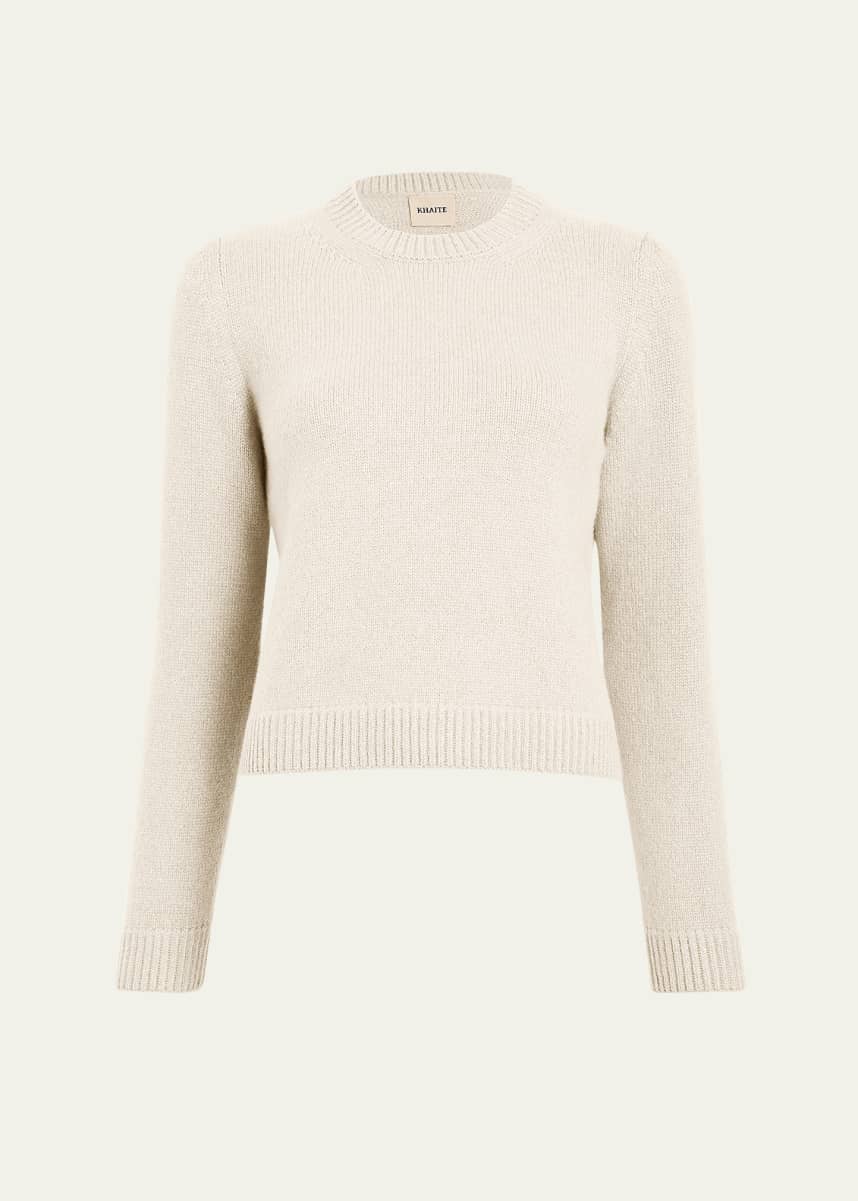 Khaite Leta Cashmere Crewneck Sweater
