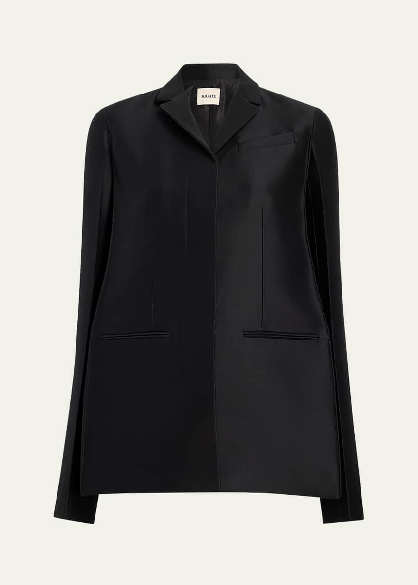 Khaite Crittan Single-Breasted Jacket