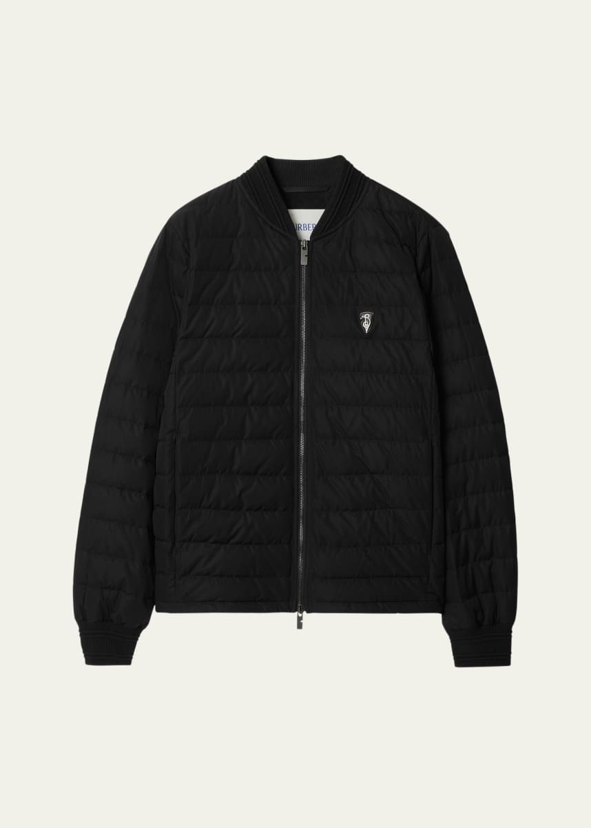 Burberry Men's Down Bomber Jacket