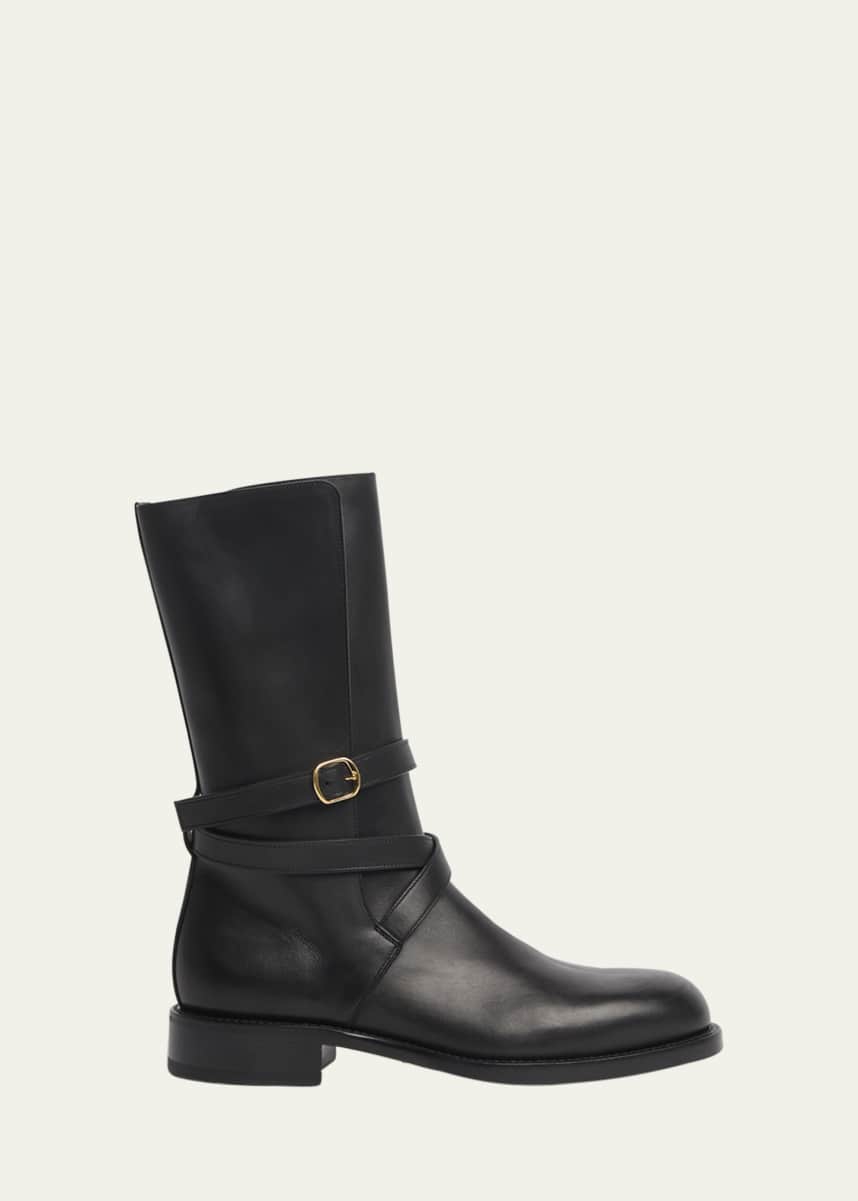 THE ROW Jodhpur Strappy Boots