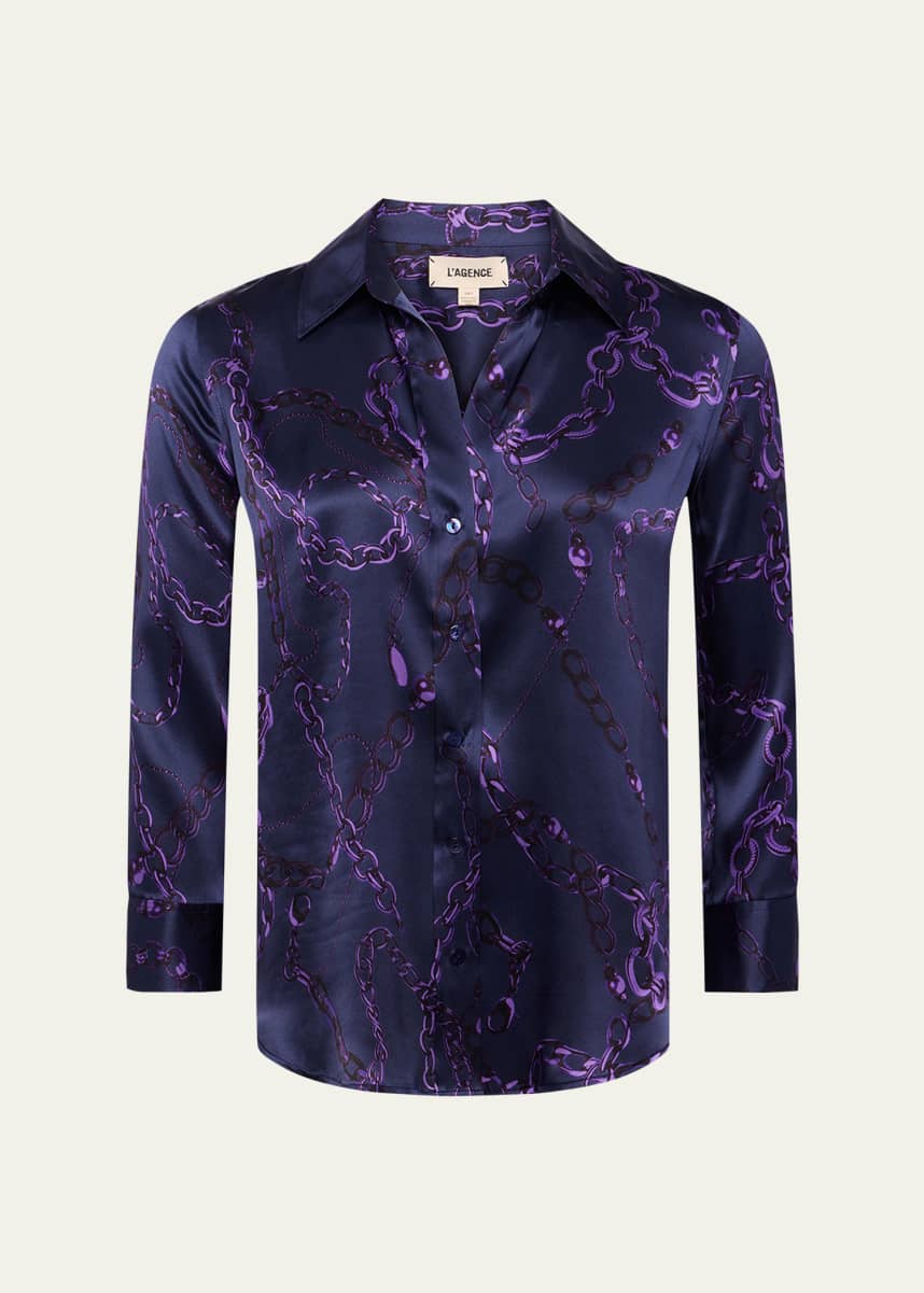 L'Agence Dani Silk Blouse