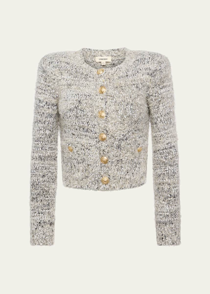 L'Agence Una Knit Cardigan