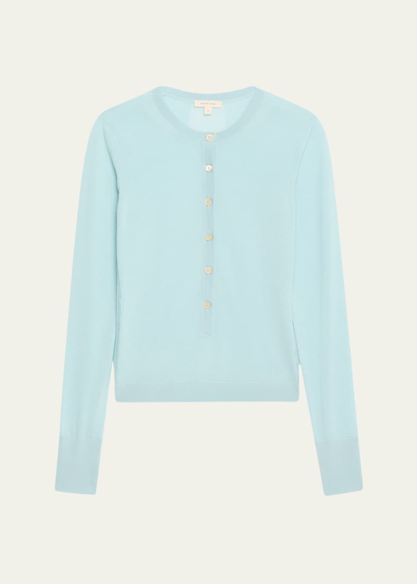 Diotima Barton Henley Pointelle Cashmere Cardigan