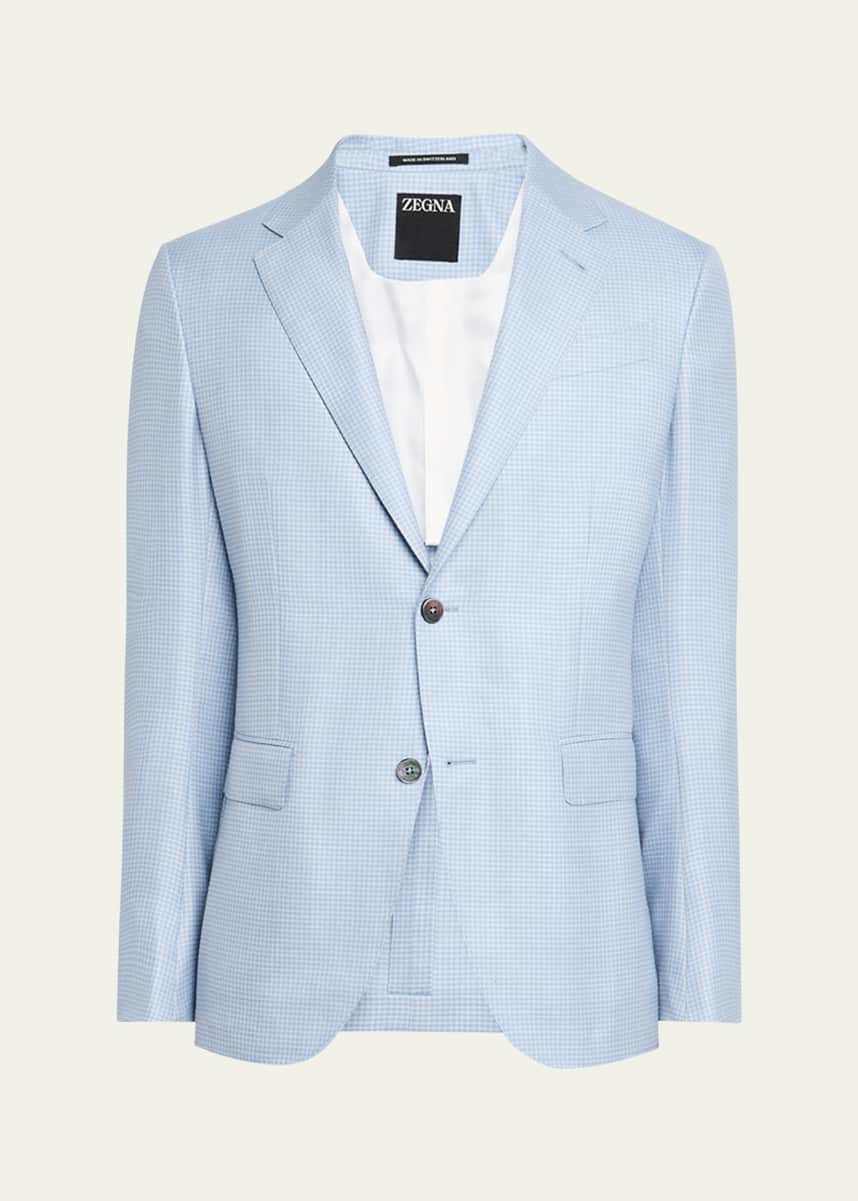 ZEGNA Men's Houndstooth Sport Coat