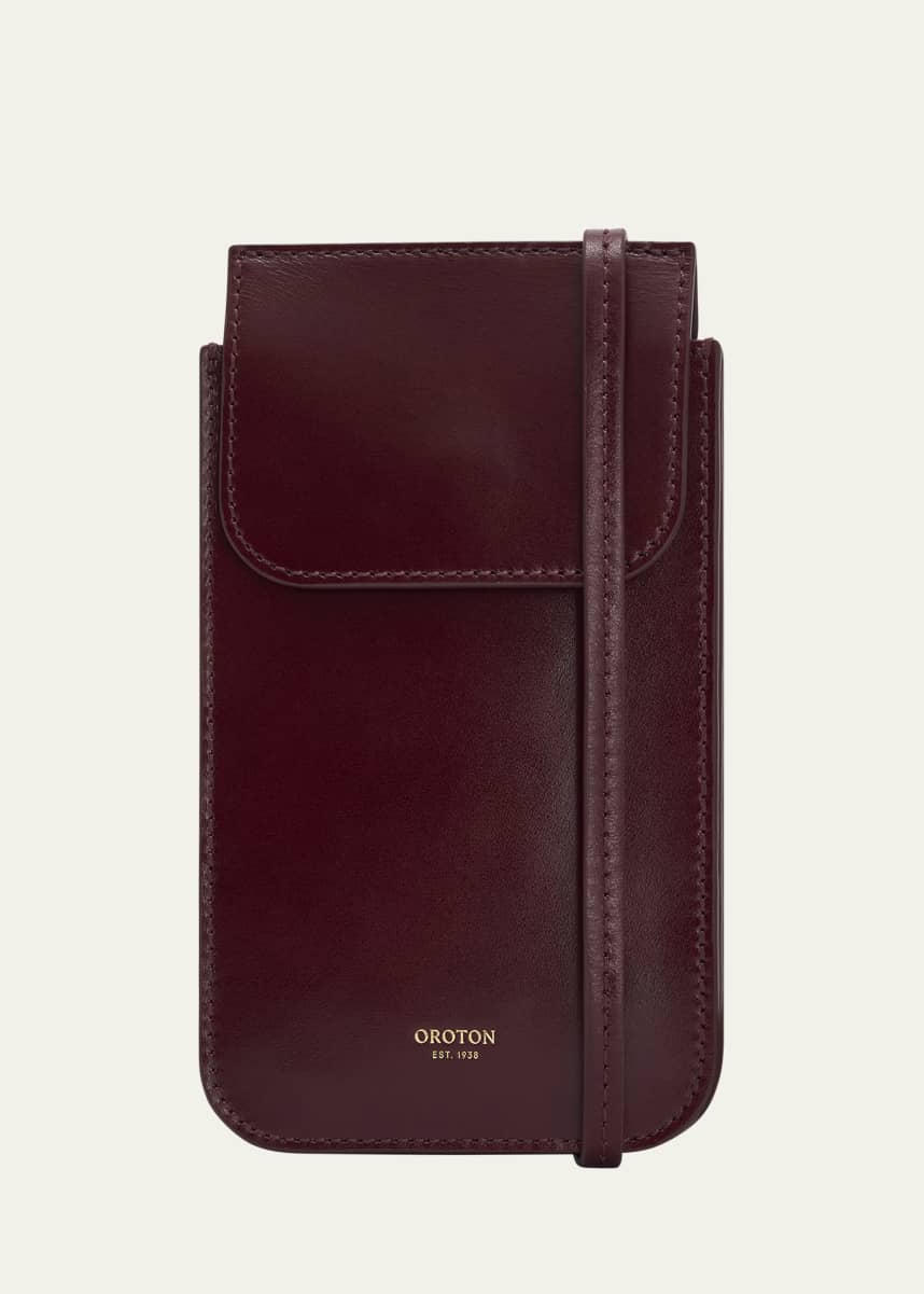 Oroton Margot Phone Leather Crossbody Bag