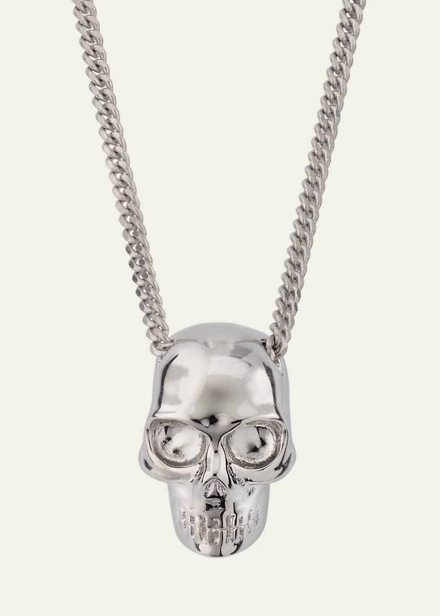 McQueen Men's Skull Pendant Necklace