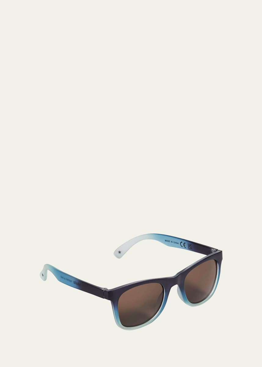 Molo Boy's Smile Plastic Square Sunglasses