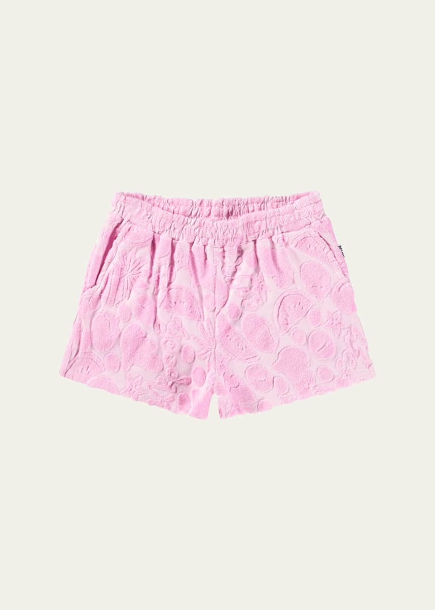 Molo Girl's Angel Textured Woven Shorts, Size 8-16